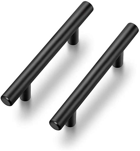 black stainless steel handles for kitchen cabinets|black stainless steel cabinet knobs.